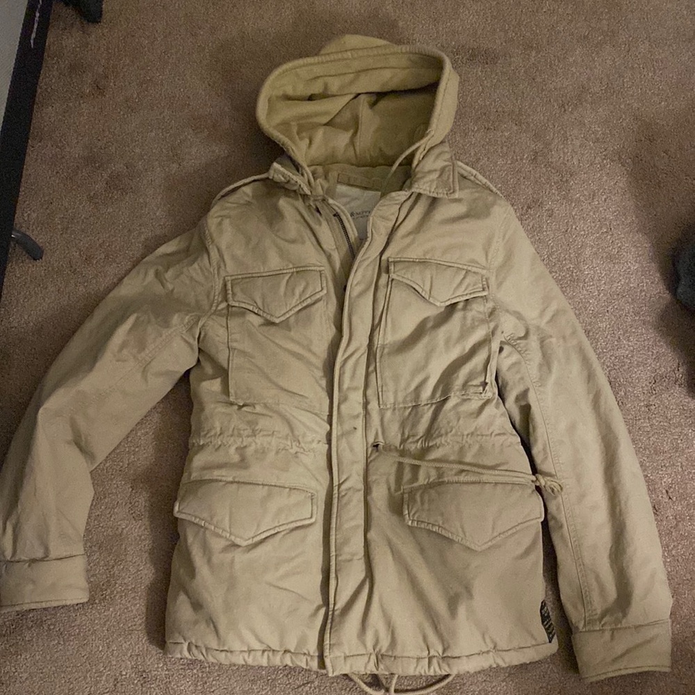 Vintage Denim Supply Ralph Lauren Military Hoodie Jacket